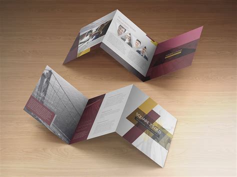 5.5" x 8.5" Brochure Z Fold 100lb Gloss Book Paper - Full Color Both Sides